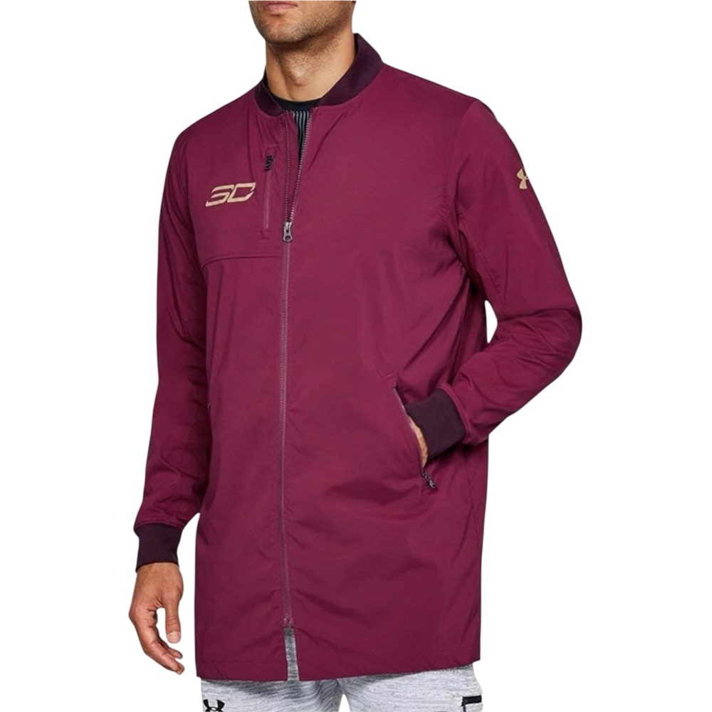 NWT Under Armour Men’s “Curry Life” Long Range Bomber Jacket